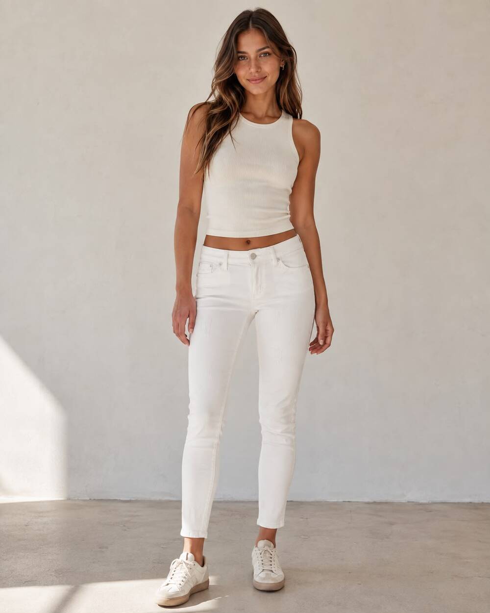 Seven7 Womens Size 2 White Skinny Jeans Rhinestone Bling Back Pockets Y2K